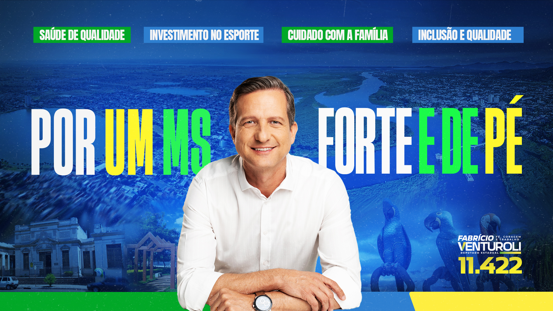 Fé, Coragem e Trabalho - Fabrício Venturoli